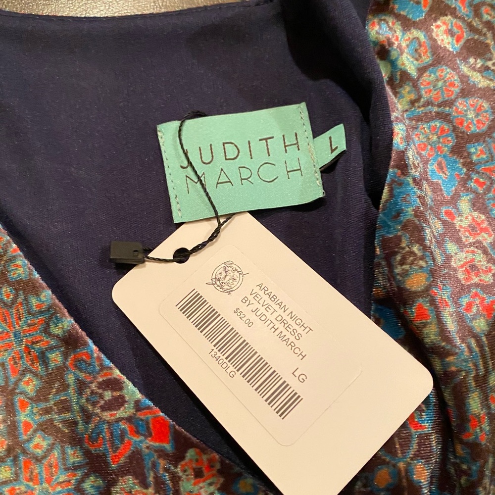 Judith March Arabian Nights Dress SZ large 👗 - Picture 2 of 3